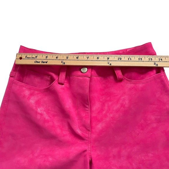 I.am.Gia BARBIE PINK Faux Leather Pants Women Size Small - Picture 12 of 15